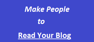 people read your blog make it