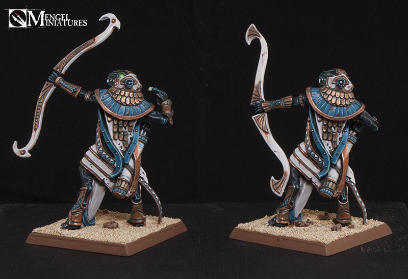 Mengel Miniatures: GALLERY: Ushabti with Great Bows