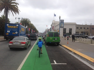 cycling with children in San Francisco