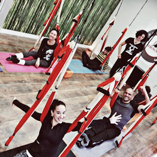 stage aero yoga, yoga aerien, hamac yoga , France, aeropilates airpilates, airyoga, gravity, apensanteur, inversion, formation enseigants