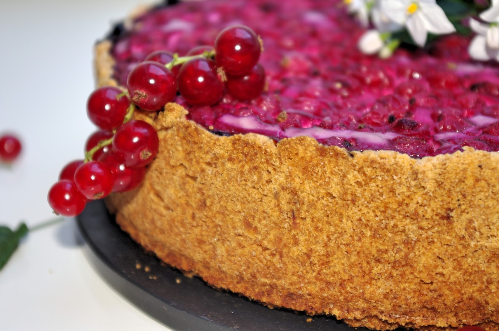 Self-Baked : Johannisbeer-Quark-Kuchen