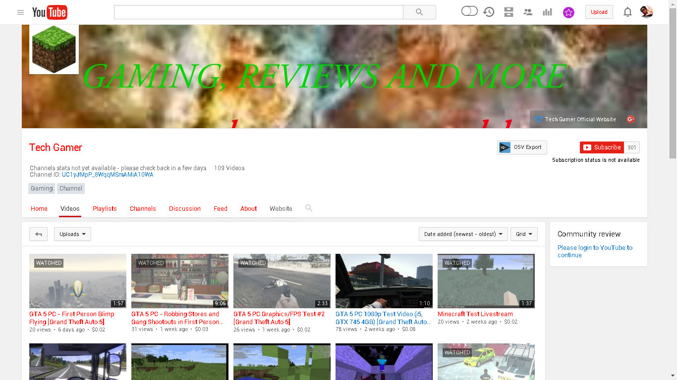 YouTube Subscriber Shoutout ★ Tech Gamer - KABALYERO • Gamer, Streamer