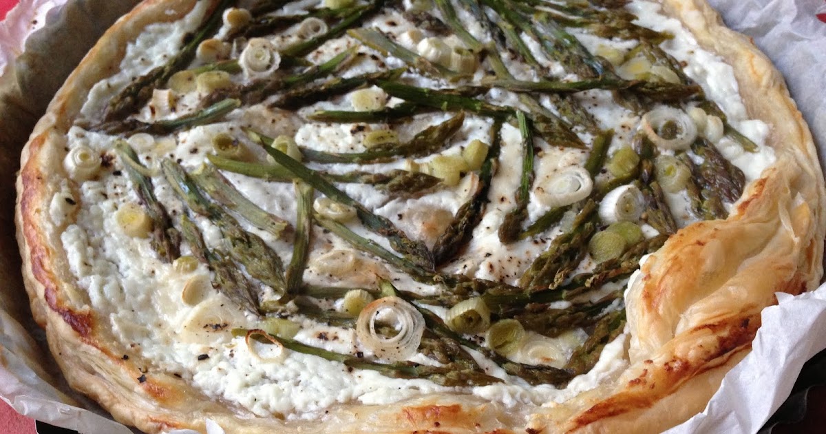 Bolli&amp;#39;s Kitchen: Tarte aux asperges, fromage frais de chèvre et miel ...