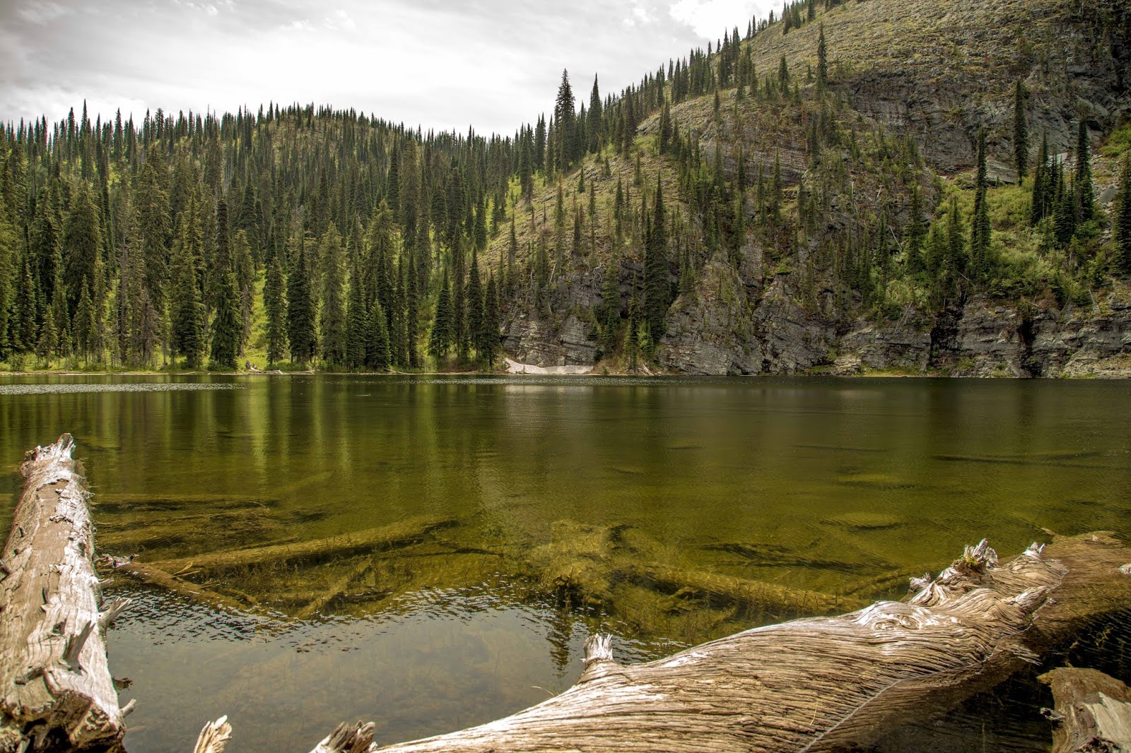 On The Road Full Time Rving Spruce Lake Northern Idaho