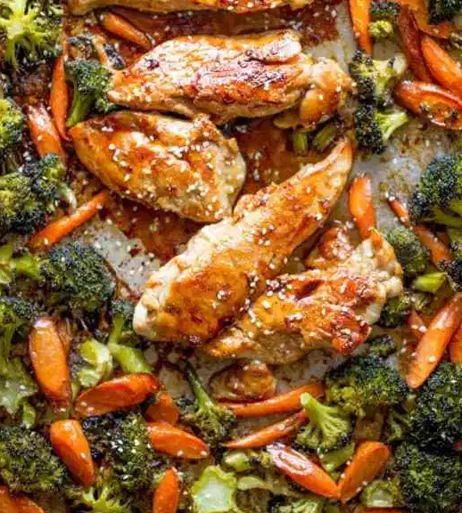 Korean Chicken & Vegetables Harian 14