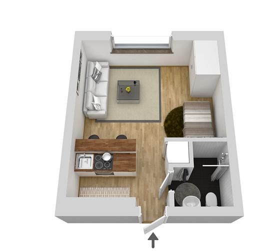 desain dapur kecil minimalis