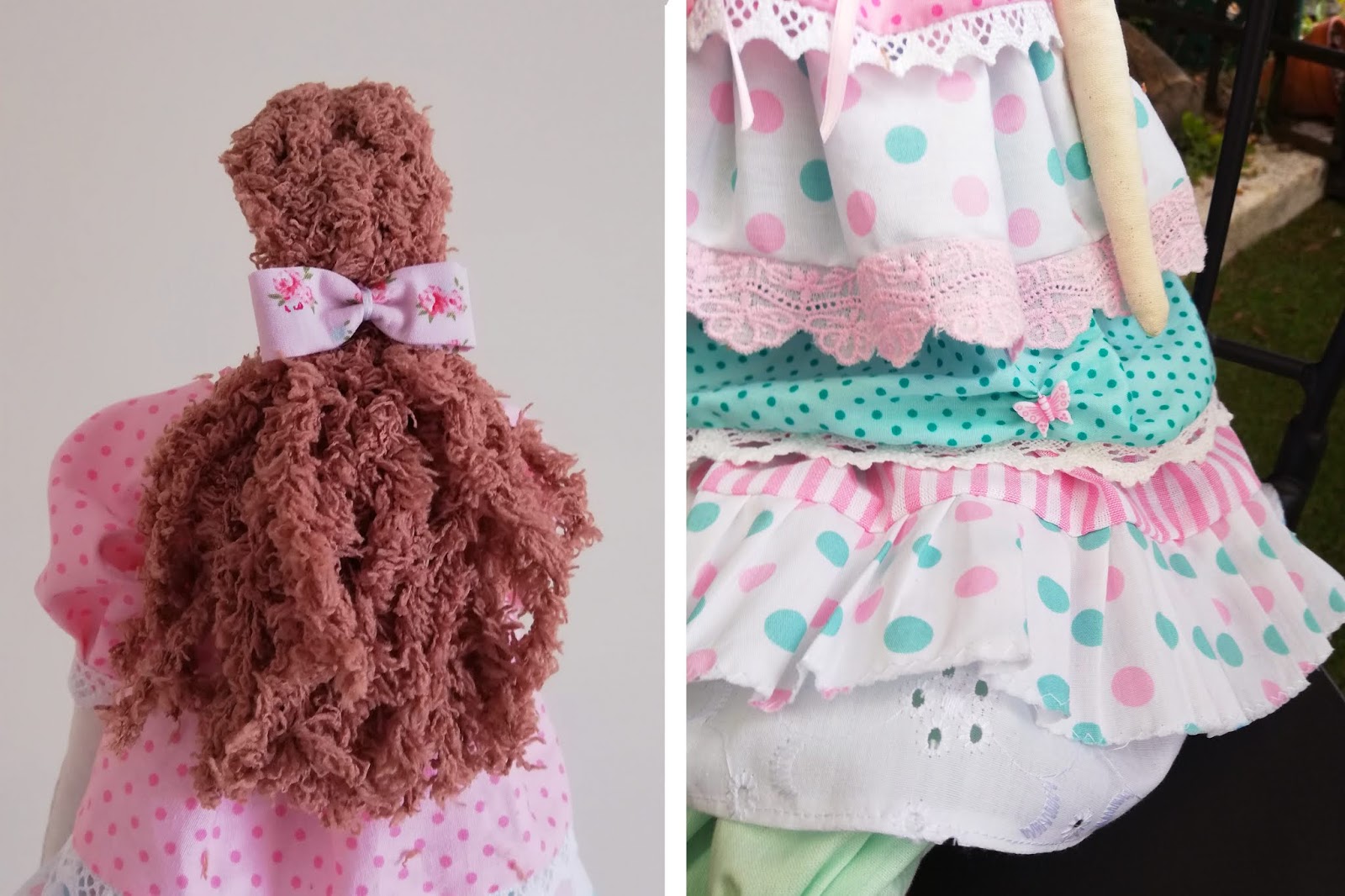 Boneca de pano Coisas de Feltro