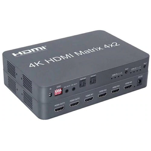 [REVIEW]4K HDMI Matrix 4x2 (HDMI Splitter &amp; Switcher)
