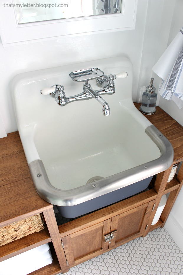 That's My Letter Wall Mounted Sink New Life