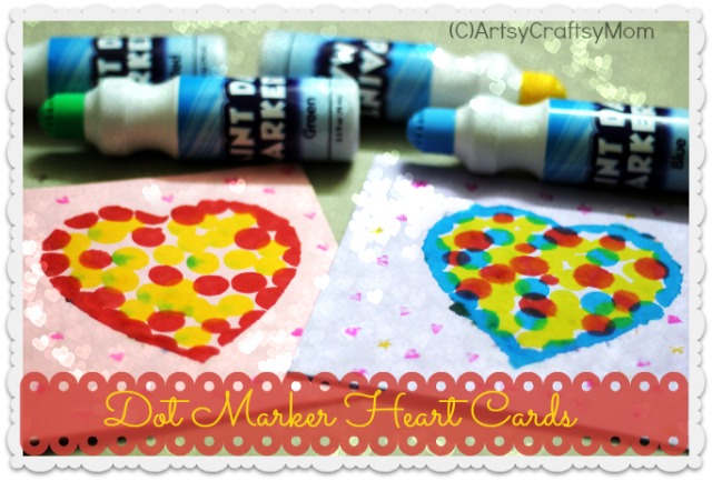 Valentine's Day - Dot Marker Heart Card