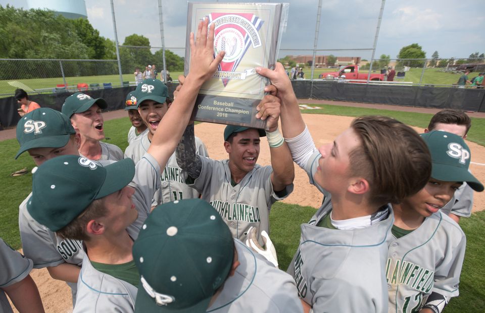 South Plainfield NJ Varsity Baseball Team Game 30 South Plainfield 2