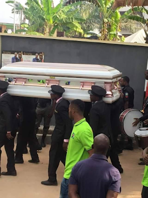 2AAA Photos:Tears as popular Lagos business mogul and wife who died in accident are laid to rest in Anambra State