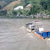 Transporte de maquinaria pesada por el rio cauca en el proyecto Hidroelectrico Ituango