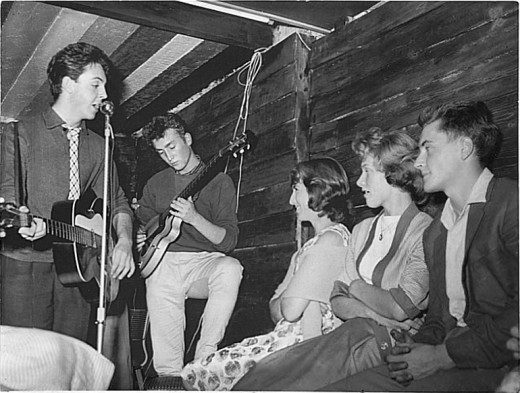Photos of the Quarrymen From the Late 1950s ~ Vintage Everyday