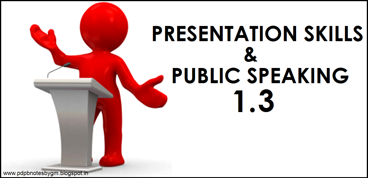 public speaking and presentation skills introduction
