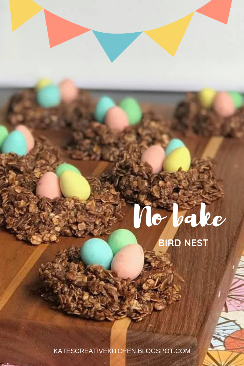 Kate's Kitchen No bake birds nest