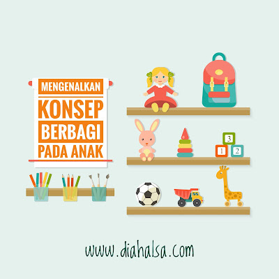 mengenalkan konsep berbagi