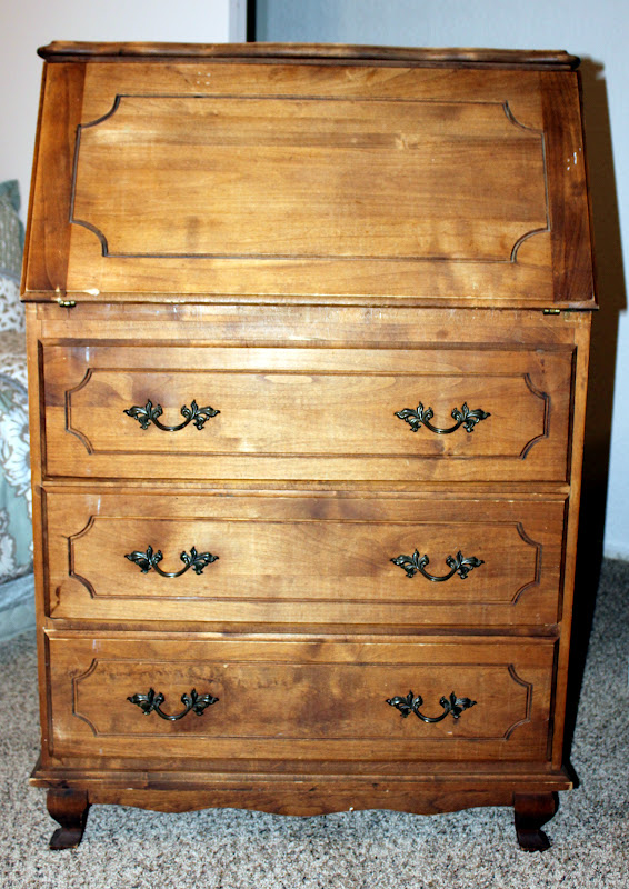 Home Sweet Home Secretary Desk/Dresser Redo