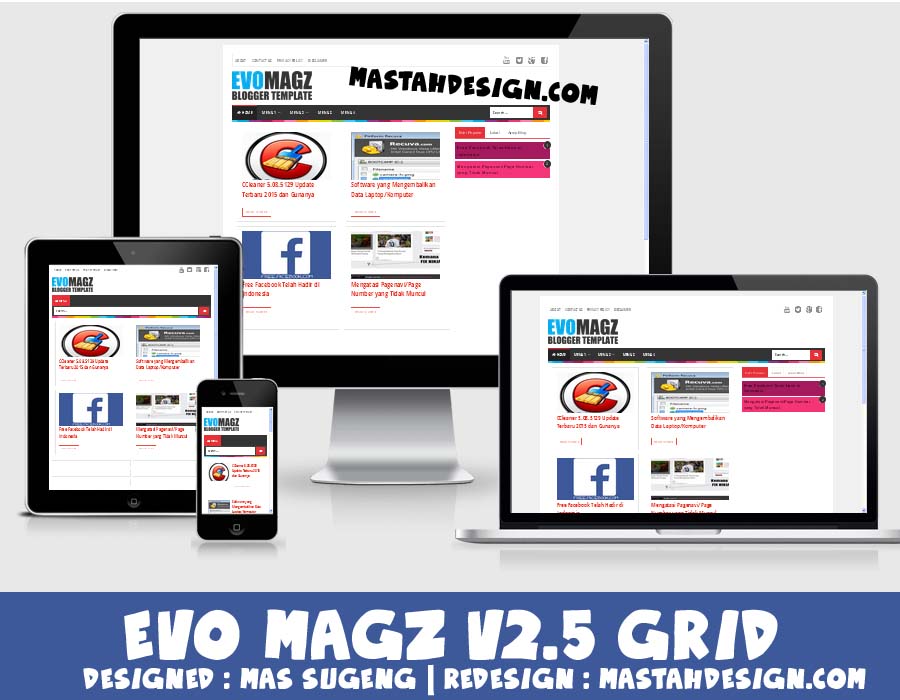 Evo Magz v2.5 Grid Responsive Template | Evo Magz v4.7