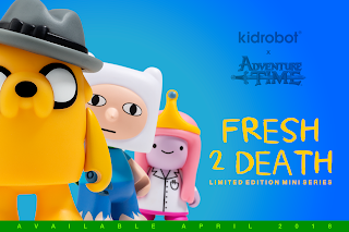 Kidrobot Adventure Time Fresh 2 Death Mini Figure Blind Box Series 1