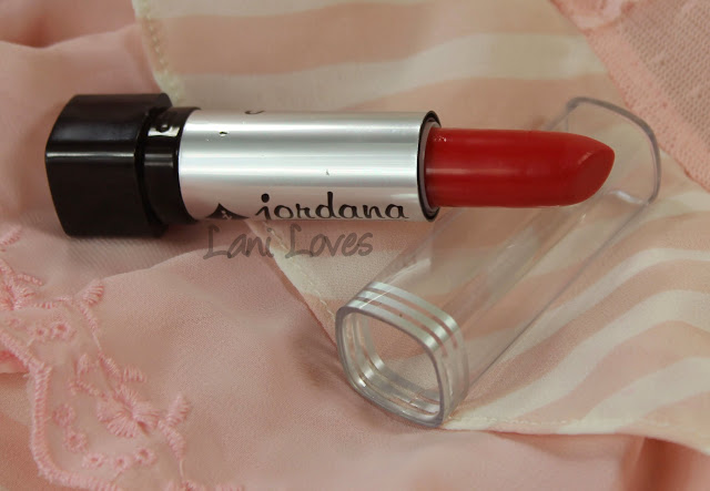 Jordana True Red lipstick swatches & review