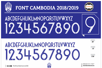 Font Kamboja 2018/2019