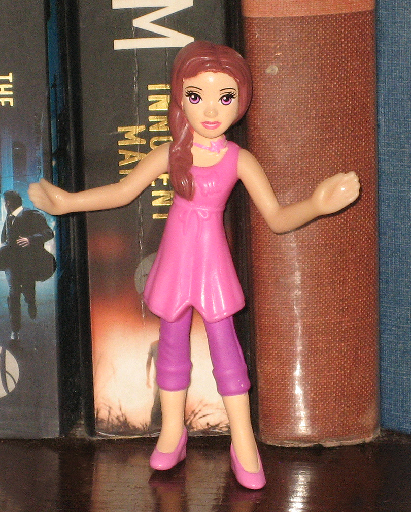 polly pocket brown hair