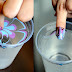 Como fazer unhas decoradas na água, (marmorizadas ou marble water) - Passo a Passo