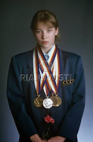 boginskaya svetlana gymnastics russian bitch medals seoul always rewriting olympics years her old soviet alchetron choose board