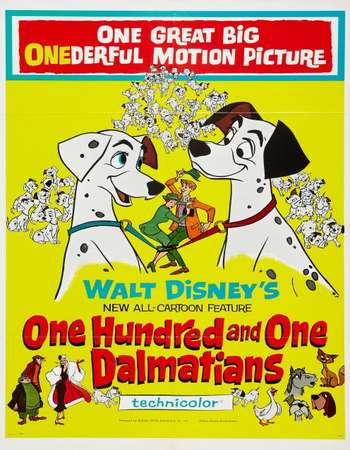 101 Dalmatians 1961 English 350MB BluRay 720p ESubs HEVC Free Download Watch Online Downloadhub.in