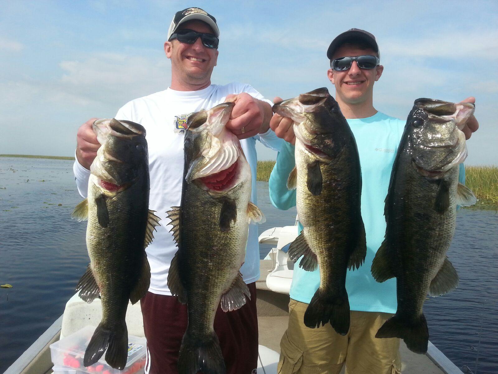 Wisonsin anglers go on a fish catching spree on Lake Okeechobee! Lake