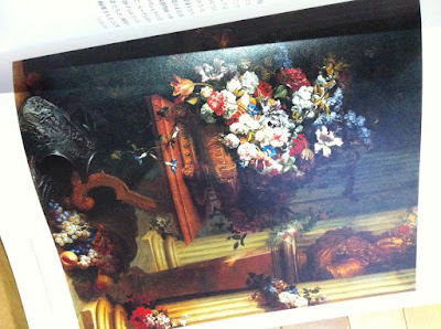 ジャン・ブラン・ド・フォントネイ 《金色の花瓶に活けられた花束とルイ14世の胸像》