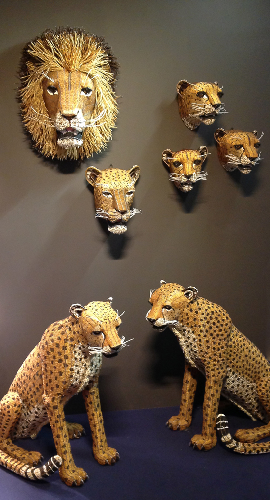 Safari Fusion blog | The lion sleeps tonight...| Admiring the talent of South Africa's leading bead artists