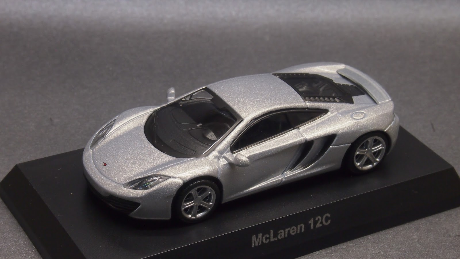 Details about  / 1//64 Kyosho MCLAREN 12C SILVER diecast car model