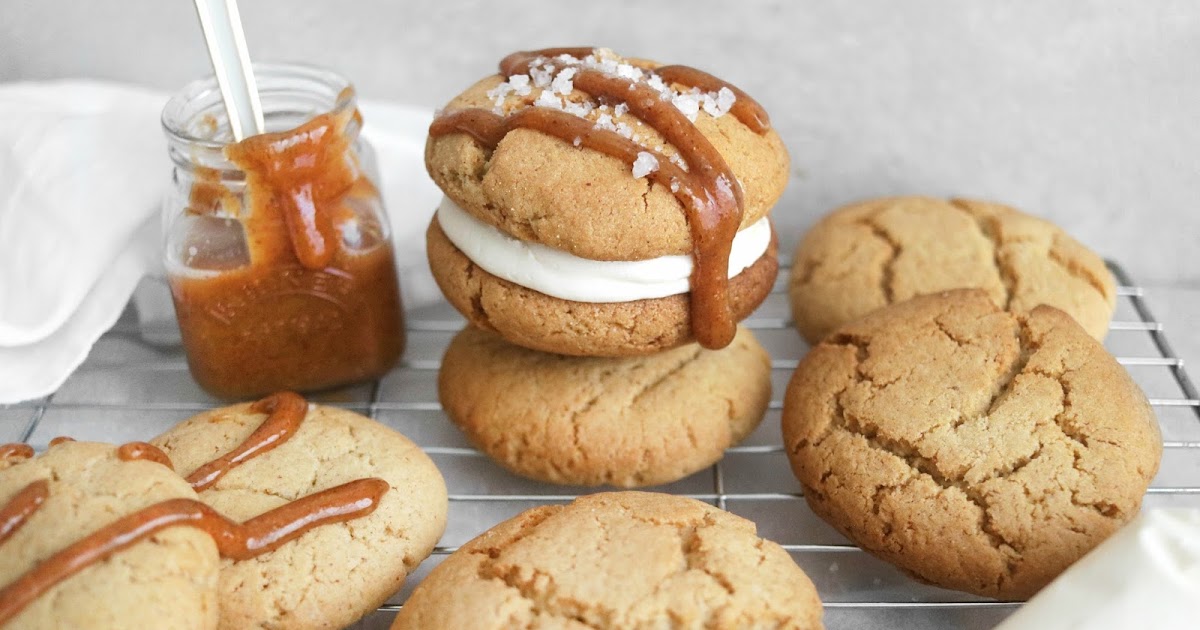 Easy salted caramel cookie recipe The Little Blog Of Vegan