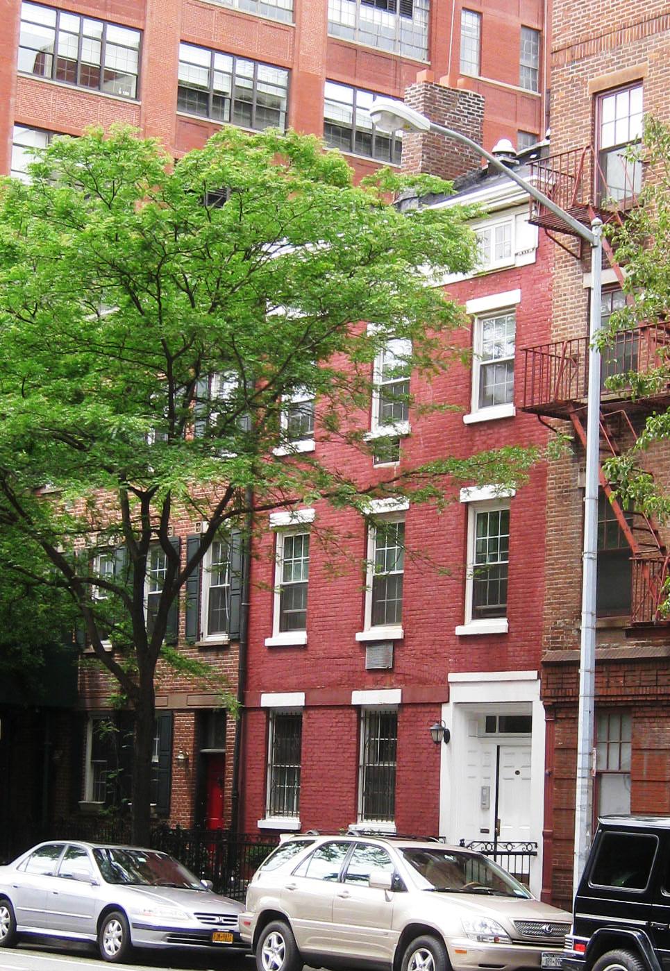 Daytonian in Manhattan The 1828 House at No. 451 Hudson Street