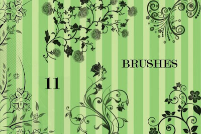 Descargar Brushes Florales Gratis