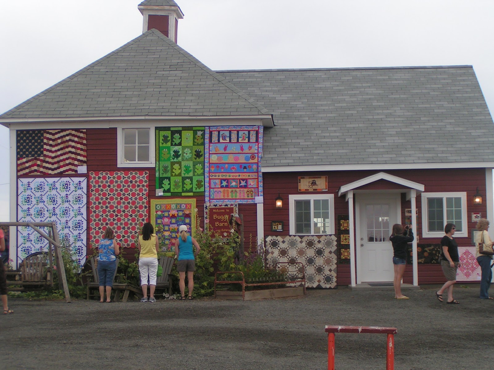 The Locust Blossom Buggy Barn Quilt Show