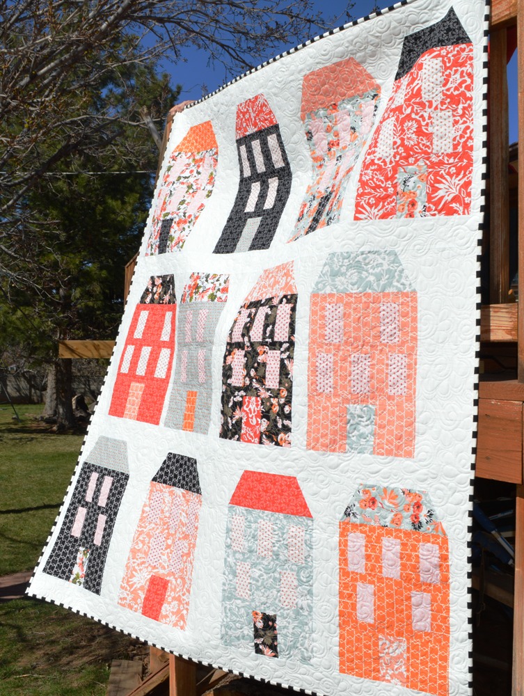 Happy Quilting: I Love House Blocks - Two New House Quilts!!!