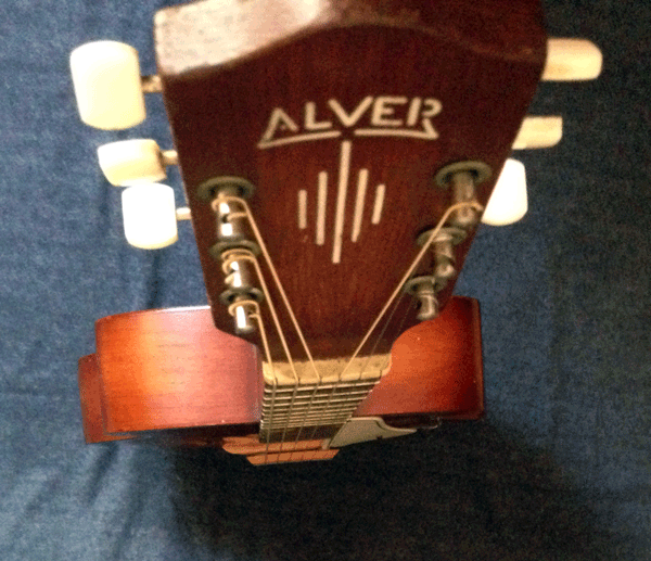 1950's or early 1960's Maton Alver Archtop Acoustic Guitar The Ukulele