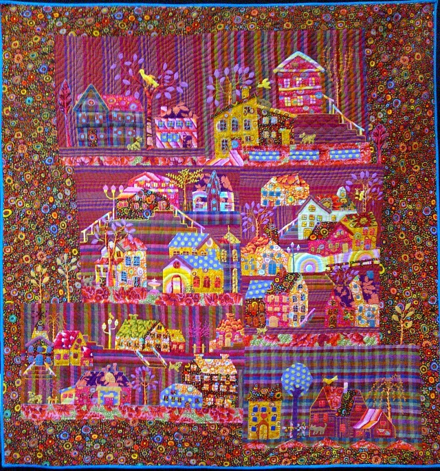 50 variaciones del Mystery Quilt de Yoko Saito