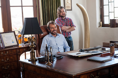 Billy Bob Thornton and Haley Joel Osment in the Entourage Movie