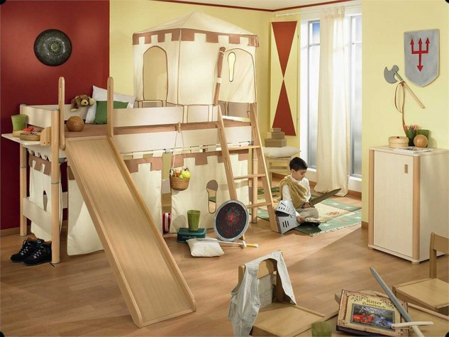 креативный дизайн детской комнаты фото