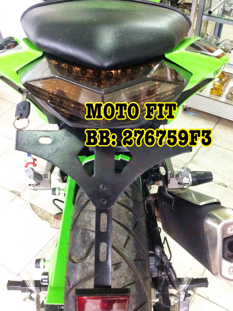 MOTO FIT Modifikasi Kawasaki Ninja 250 Carbu FI Z250 ER6 Z800