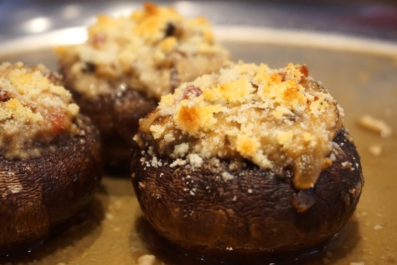 CHAMPIÑONES PORTOBELLO AL HORNO RELLENOS