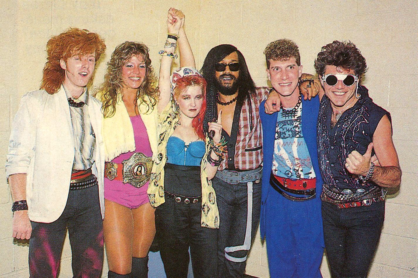 Lansure's Music Paraphernalia CYNDI LAUPER Hanging Out With Cyndi!