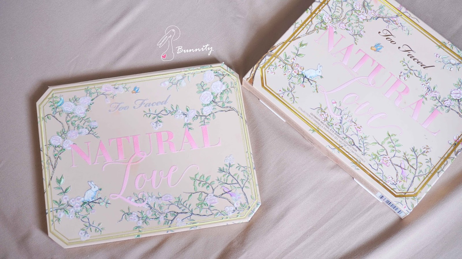 ม นก จะเห อหน อยๆ ร ว ว สวอช Toofaced Natural Love Eyeshadow Palette