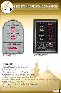 Jual Jam Digital Masjid Di Jakarta Pusat