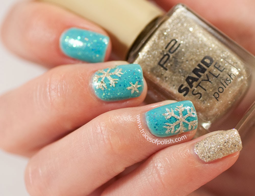 Snowy nails - May contain traces of polish