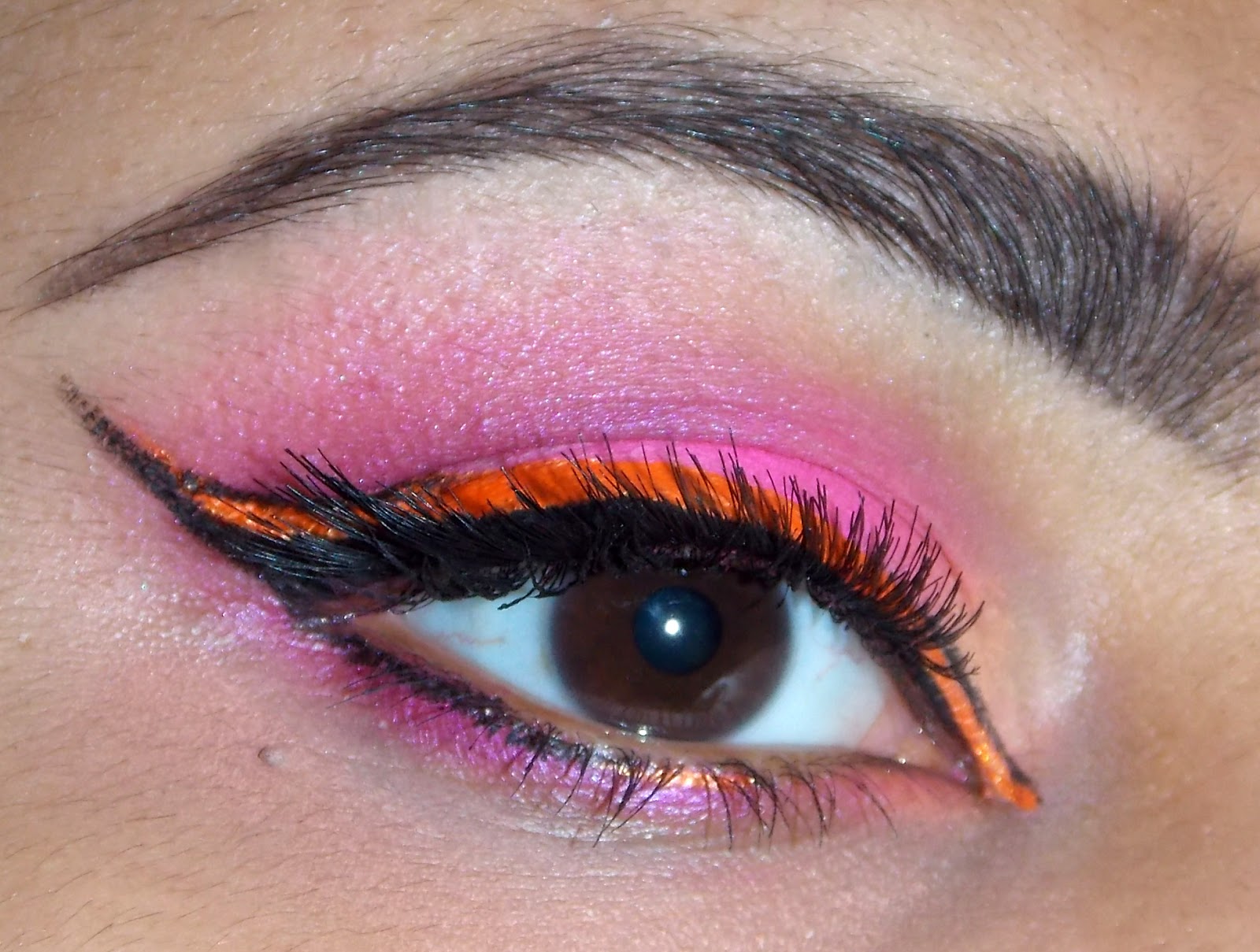 The Beauty and the Cheap Orange Eye Liner? Yes Please! Maybelline